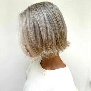 ミディアム カラー ヘアアレンジ かわい ゆうな 髪質改善/縮毛矯正のヘアスタイル