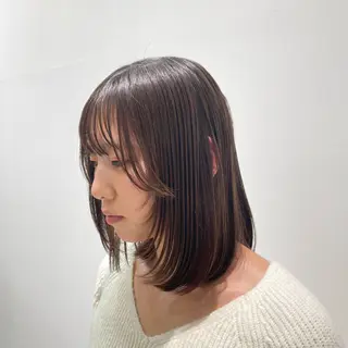 ミディアム luce所属・千代 夏輝のヘアスタイル