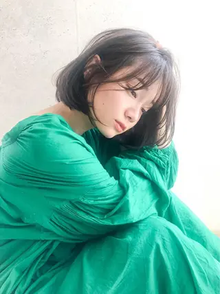 ショート カラー パーマ ヘアアレンジ メンズ キッズ ネイル マツエク・マツパ ショート/ボブ /パーマ🌿柏原良亮のヘアスタイル