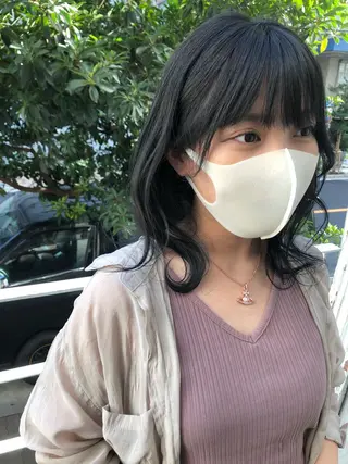 ミディアム メンズ特化美容師 ハスイルイのヘアスタイル