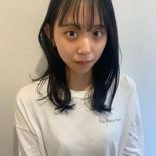 カラー MARU レイヤー/パーマのヘアスタイル