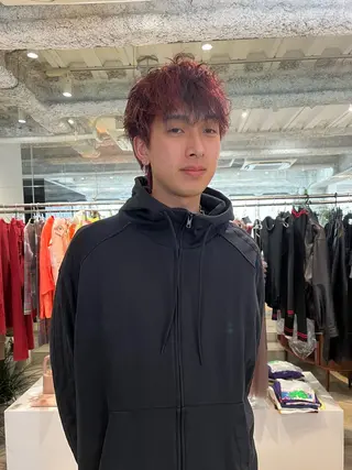 カラー メンズ ANY/メンズ特化/ シバヤ　ユウキのヘアスタイル