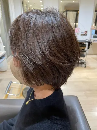 カラー 神﨑優希 /髪質改善/艶カラーのヘアスタイル