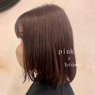 ミディアム カラー …a所属・…a みおのヘアスタイル