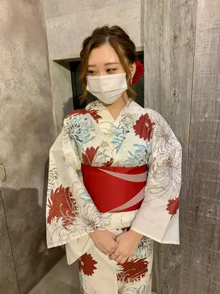 ヘアアレンジ KISS SWAN所属・B E C H I C O〔べち子〕のヘアスタイル