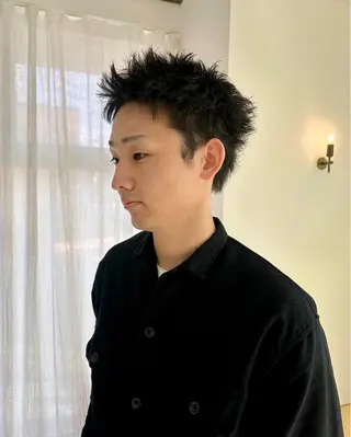 メンズ BOTANIUM by Rr SALON 【ボタニウムバイアー ルサロン】所属・リクト/栄/矢場町/ ボブ/パーマ/艶髪のヘアスタイル