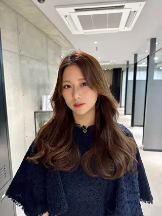 ロング a .のヘアスタイル