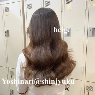 ロング カラー パーマ ヘアアレンジ メンズ キッズ ネイル マツエク・マツパ 新宿駅近♡友達とOK 🦋W -ワット -のヘアスタイル