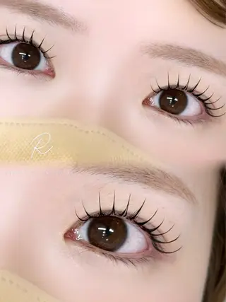 マツエク・マツパ R BEAUTY YUINAのマツエク・マツパデザイン