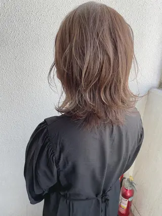 ミディアム カラー 356所属・髪質改善/艶髪/ 木山ゆかりのヘアスタイル