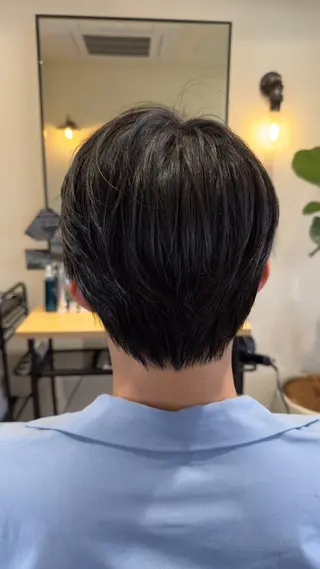 ショート パーマ メンズ 【メンズパーマ】比嘉 啓人のヘアスタイル