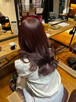 ロング カラー 🌝ぷる艶ハイトーン 柔らかヘア🍅まあやのヘアスタイル