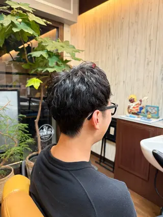 ショート パーマ 伊藤 良奈のヘアスタイル
