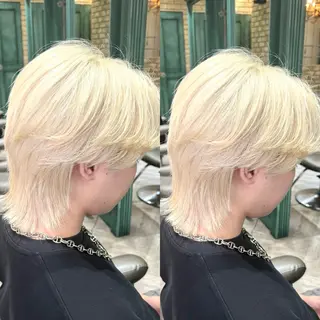 ショート 🌟透明感カラー 🌟松岡勇輝のヘアスタイル