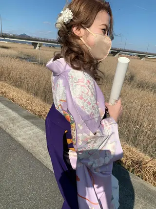 セミロング River,Land所属・yui .のヘアスタイル