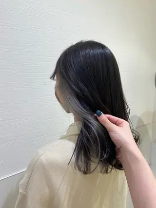 セミロング カラー ナチュラル艶カラー 🤎maoのヘアスタイル