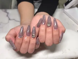 ネイル Chiara 長さだしのネイルデザイン