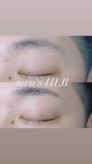 メンズ アイブロウ EYELA南森町 帆乃佳✌︎¨̮のマツエク・マツパデザイン