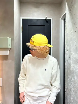 ショート カラー パーマ 長田 すみれ子のヘアスタイル