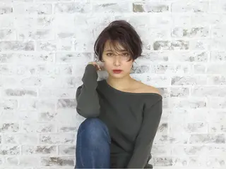 ショート ヤマダ ショウコのヘアスタイル