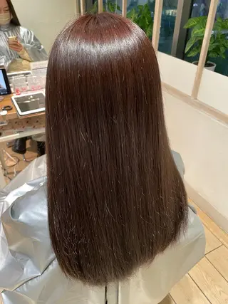 ミディアム カラー afloatkobe所属・美髪/髪質改善 川口凌弥のヘアスタイル