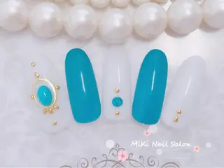 ネイル MiKi Nai池袋 長さだし得意のネイルデザイン