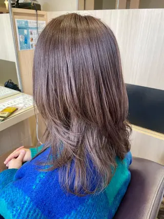 ロング カラー 小林 純一郎のヘアスタイル