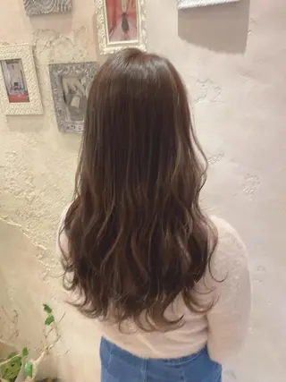 セミロング カラー 美髪/カラー 美容院🌈渡辺隼也のヘアスタイル