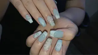 ネイル kana/モード ・グランジ໒꒱のネイルデザイン