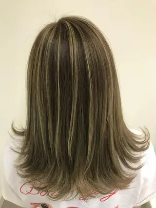 ロング カラー パーマ ヘアアレンジ ネイル マツエク・マツパ backstage.AZ所属・吉川 宙翔のヘアスタイル