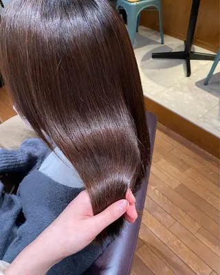 ミディアム カラー ANY mikuのヘアスタイル