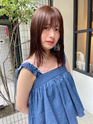 ミディアム kaguyahime cheveuxsur所属・kaguyahime 村田悠衣のヘアスタイル