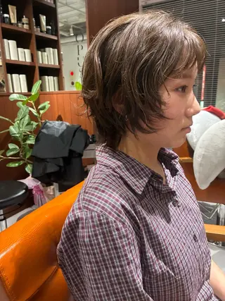 ショート カラー ヘアアレンジ Opus🐕kato Mizuki🐕のヘアスタイル