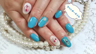 ネイル ラベンダー💖日暮里 ルル💖ネイルのネイルデザイン