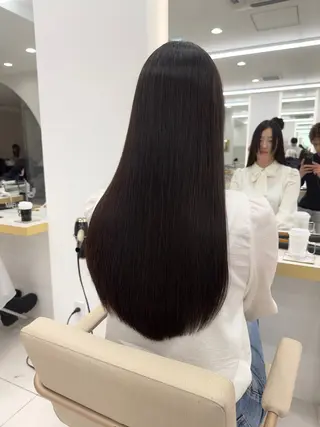 ロング カラー MAEUL NAGOYA所属・前髪顔周り/レイヤー 韓国/桔川恒のヘアスタイル