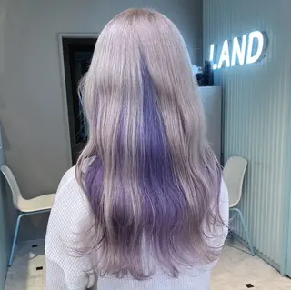 ロング ️🫧 AINE 🫧ハイトーンカラーのヘアスタイル