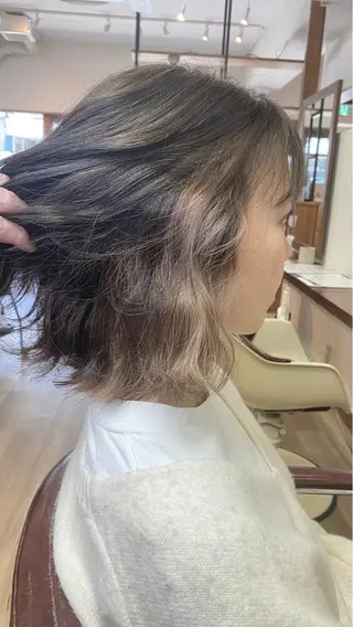 ミディアム chill out 南塚口本店のヘアスタイル