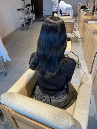 ロング 時﨑 実子/透明感カラーのヘアスタイル