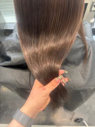 ロング カラー ヘアアレンジ ミルクティー/ピンク カラー/ みう🎀のヘアスタイル