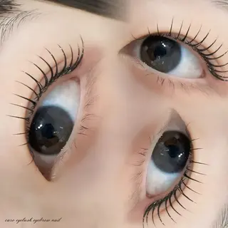 マツエク・マツパ CARO eyelash eyebrow nail所属・🦋CARO🌈 すいづちか🧸✨のマツエク・マツパデザイン
