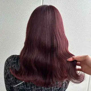 カラー ︎︎🌟韓国艶カラー ︎🌟璃奈 (ﾘﾅ)のヘアスタイル