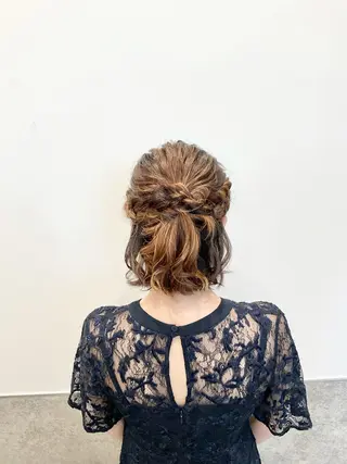 ショート ヘアアレンジ go today shaire salon 本店所属・yoshi ☆のヘアスタイル