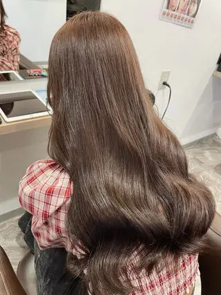 ロング 大谷 杏菜のヘアスタイル