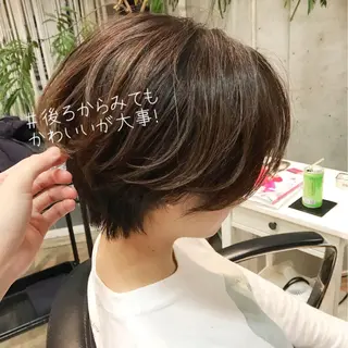 ショート 美髪❣️縮毛矯正/ 髪質改善✨/山本のヘアスタイル