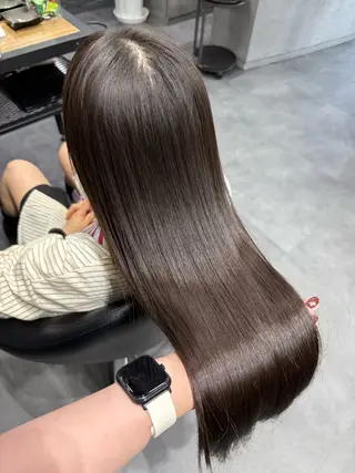 ロング パーマ オルソーヘアー所属・mako /カラーモデル募集中のヘアスタイル