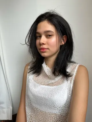 ミディアム カラー CEINEPATH DEGUCHIのヘアスタイル