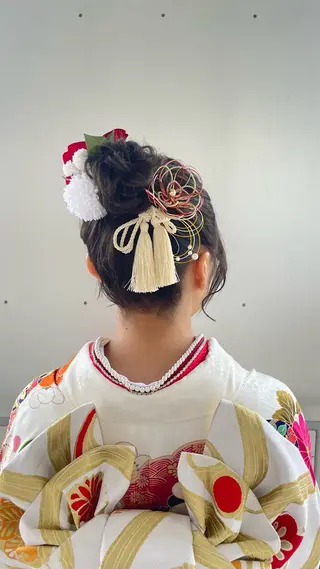 ヘアアレンジ そ ら．のヘアスタイル