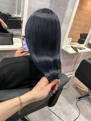 ロング カラー 🌿海山龍馬🌿前髪 /顔まわり/レイヤーのヘアスタイル