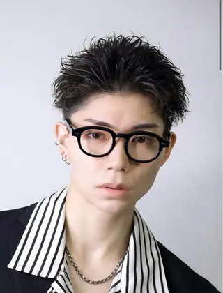 ショート パーマ メンズ メンズ/渋谷/パーマ /りおんのヘアスタイル