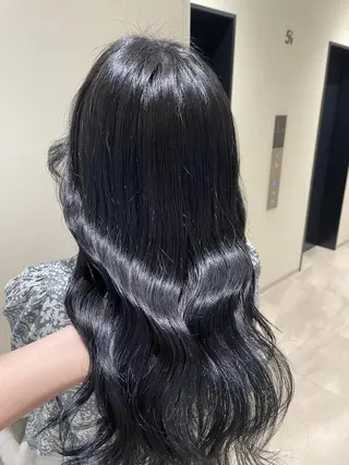 カラー セミロング ♥️韓国ヘア レイヤー♥️ゆりのヘアスタイル